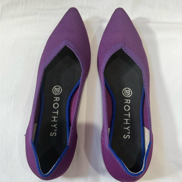 Rothy's Shoes - Rothy's the Original Point toe ballet flat Purple iris 8W/ EU 38.5